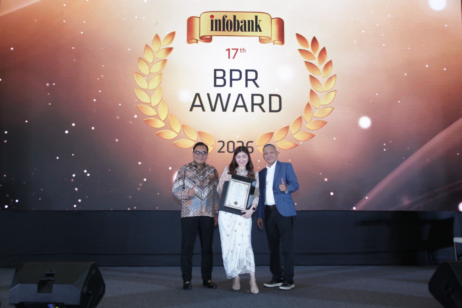 BPR Dana Nagoya Asal Batam Raih Infobank Awards 2026, Aset Tembus Rp500,3 Miliar